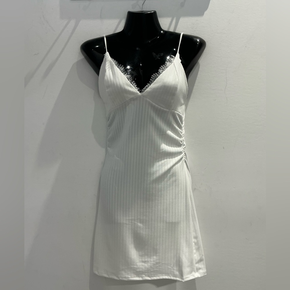 Elegant White Slip Dress